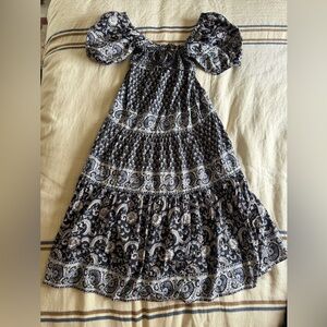 Sea - Jasper Print Tiered Dress